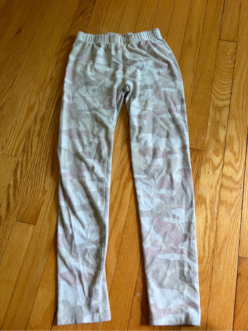 GAP Kids Pink and Cream Camo Leggings